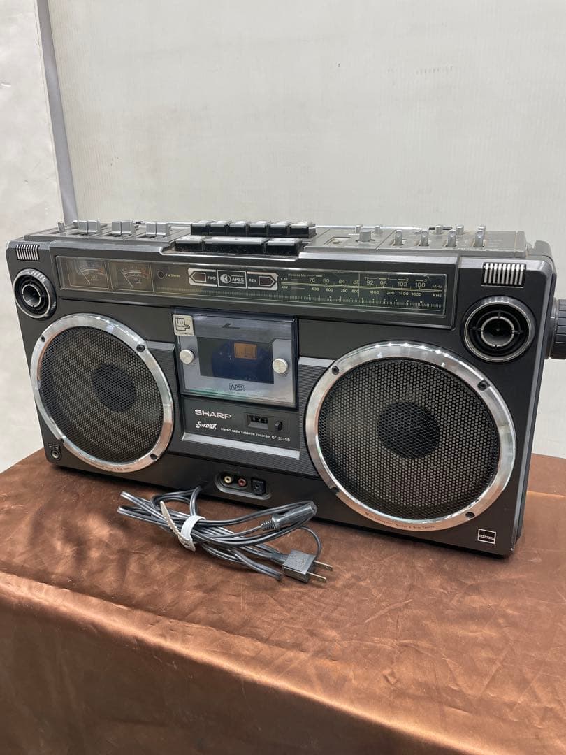 希少⭐︎SHARP シャープ GF-303SB ステレオラジカセ シャープ