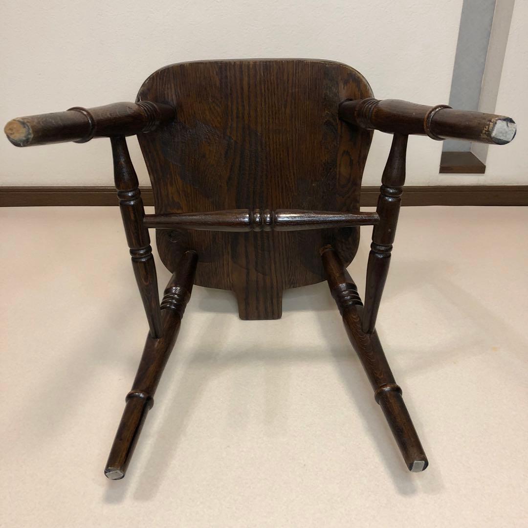 英国製 アンティーク ホイールバックチェア ヴィンテージ チェア ビンテージ