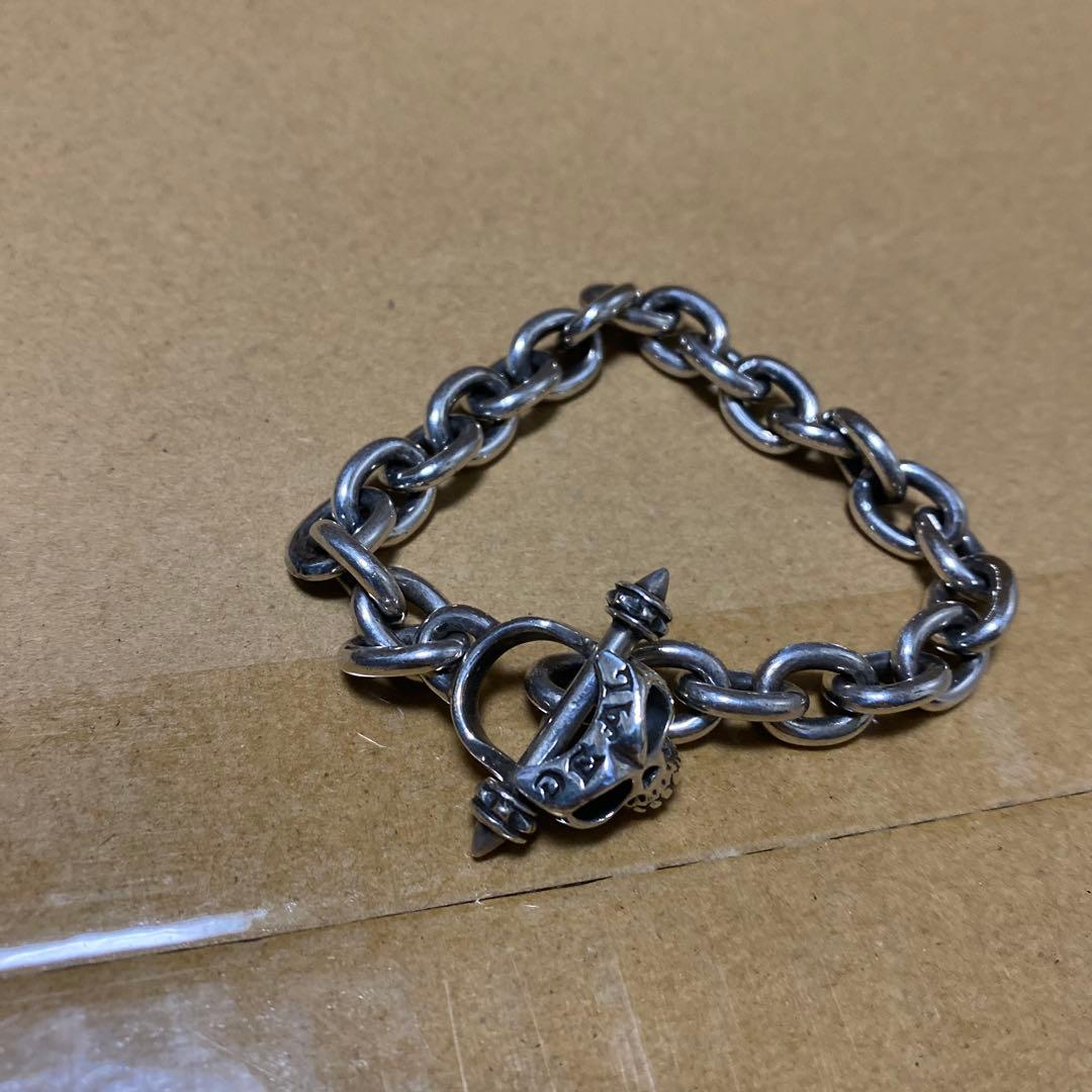 ディールデザイン　ブレスレット　スカル