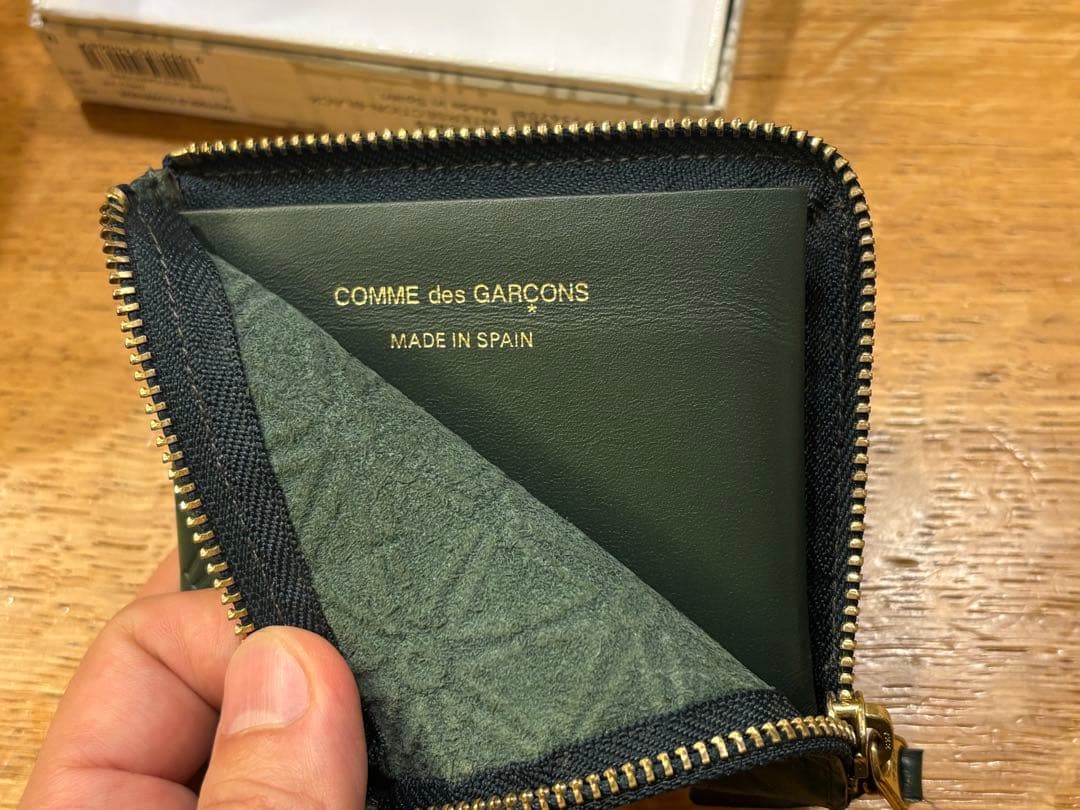 コムデギャルソンウォレット L字ファスナー式 Comme des garcons