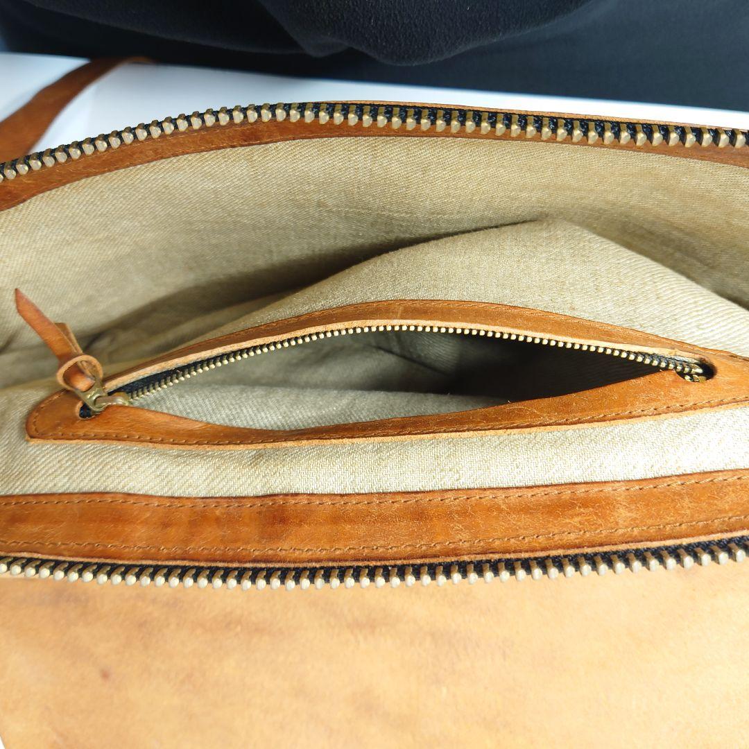 [Ryu] メッセンジャーバッグ イタリア産本革 日本国内製造品