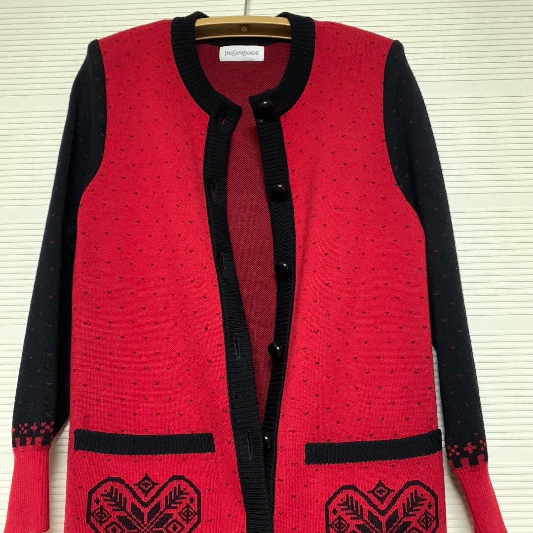 極美品Yves Saint Laurent（イヴサンローラン）ニットワンピースM