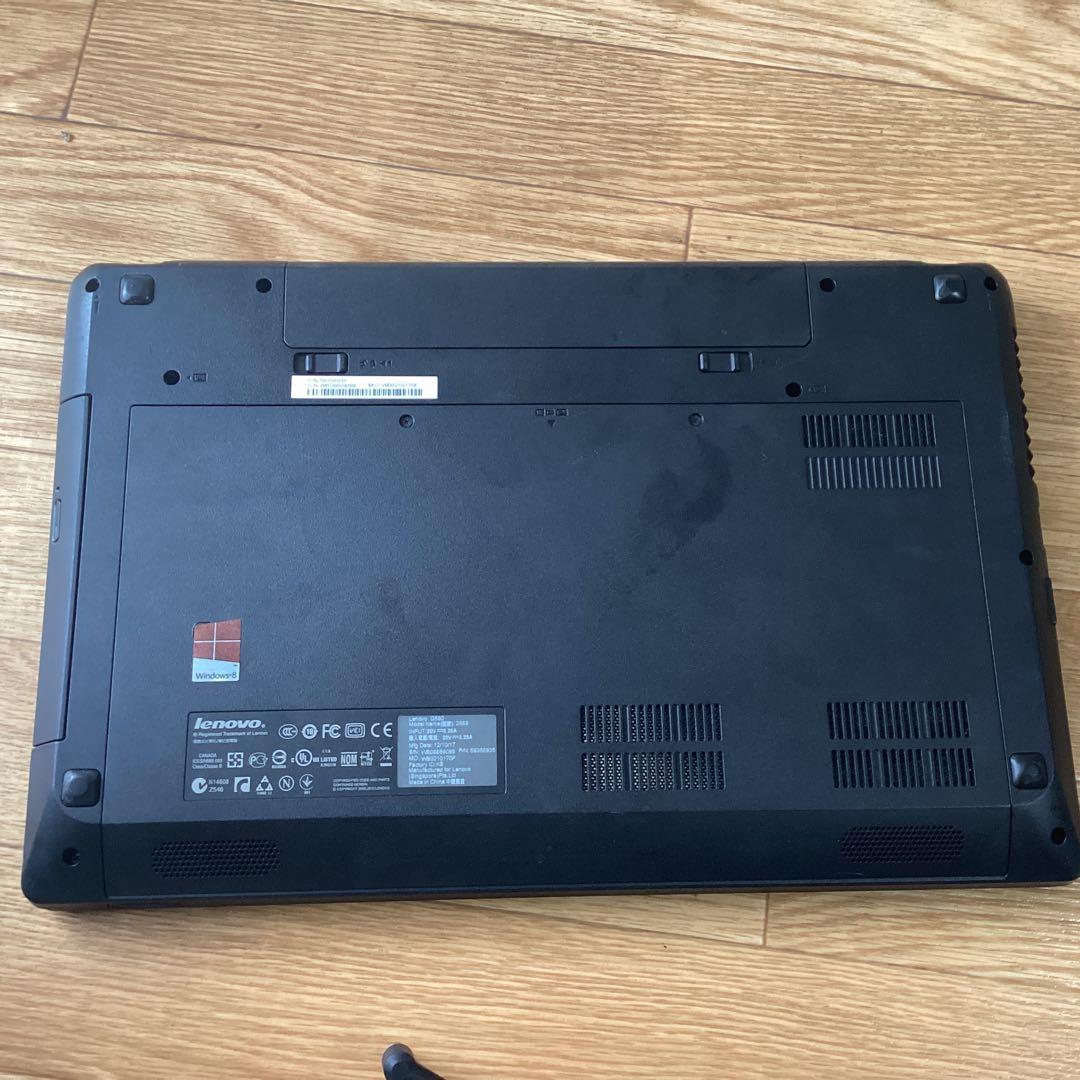 【ジャンク】LenovoノートPC本体ACアダプター付intel約15インチ