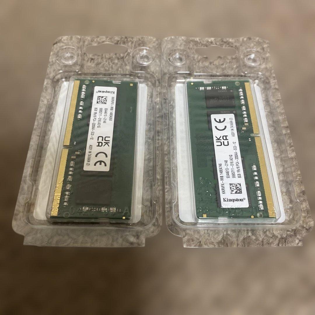 メモリー Crucial 16GB DDR4-3200 SO-DIMM