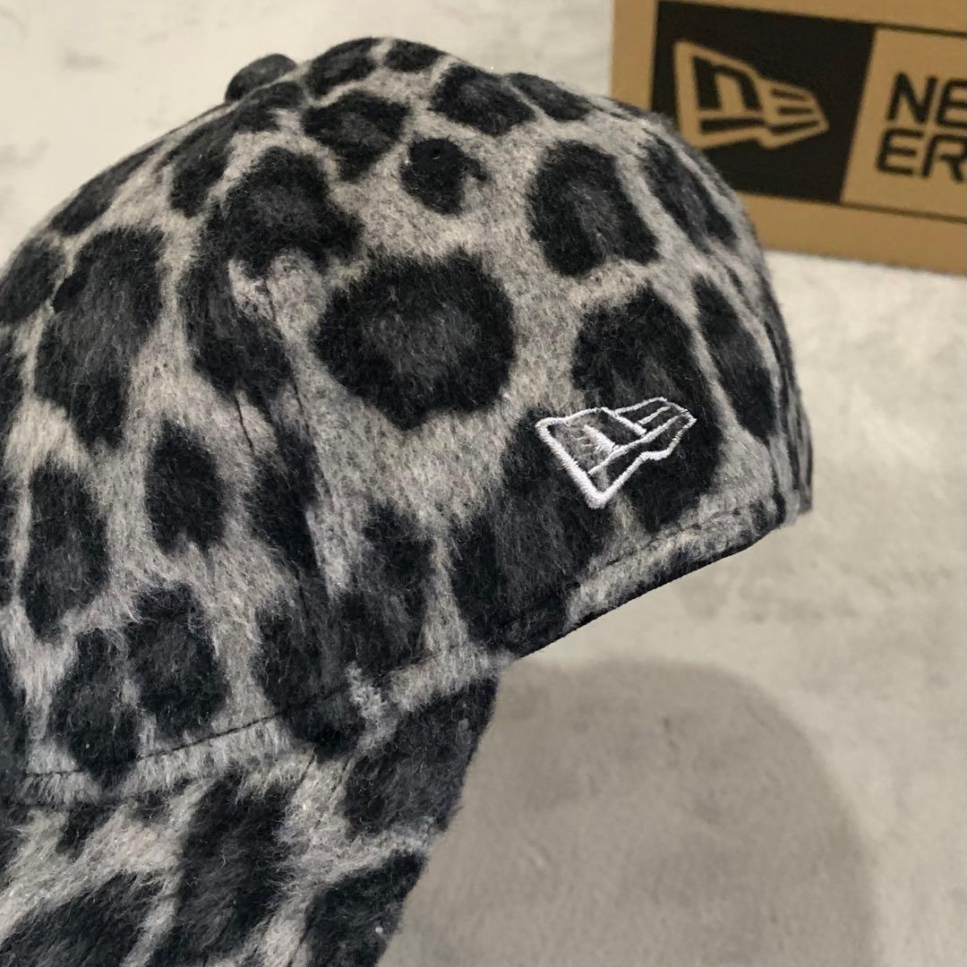 ニューエラ 9FORTY レディース レオパード ヒョウ柄 キャップ 帽子 黒