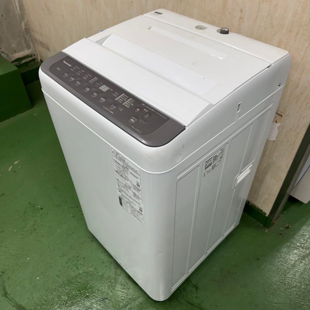 193 パナソニック　大容量　洗濯機　7キロ　小型　一人暮らし　同棲　ホワイト