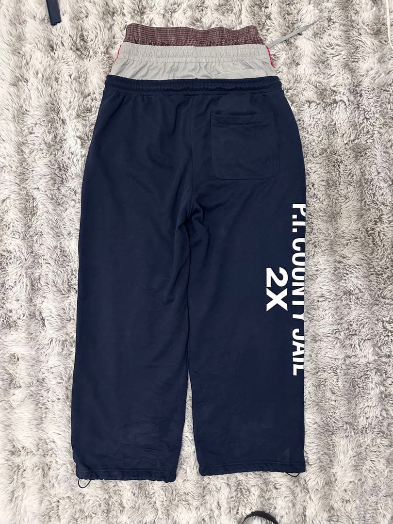 パンツ PROTOCOL INDEX 3 LAYERED SWEAT PANTS