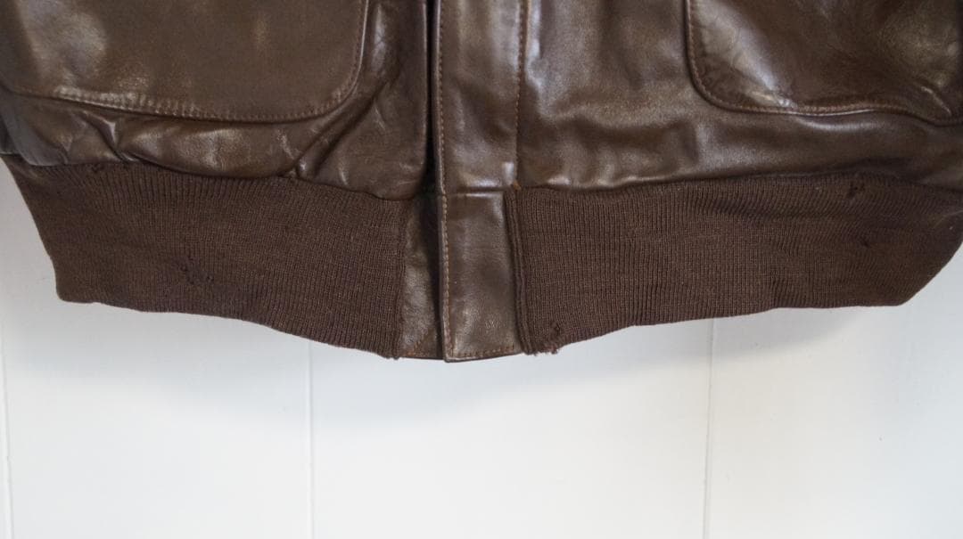 J.A.DUBOW A-2 ロストワールド フライトジャケット ホースレザー４２
