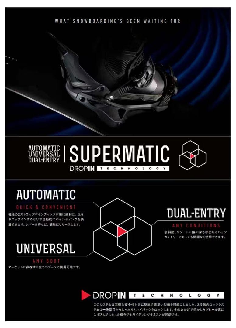 25-26 ナイデッカー LT SUPERMATIC ビンディング