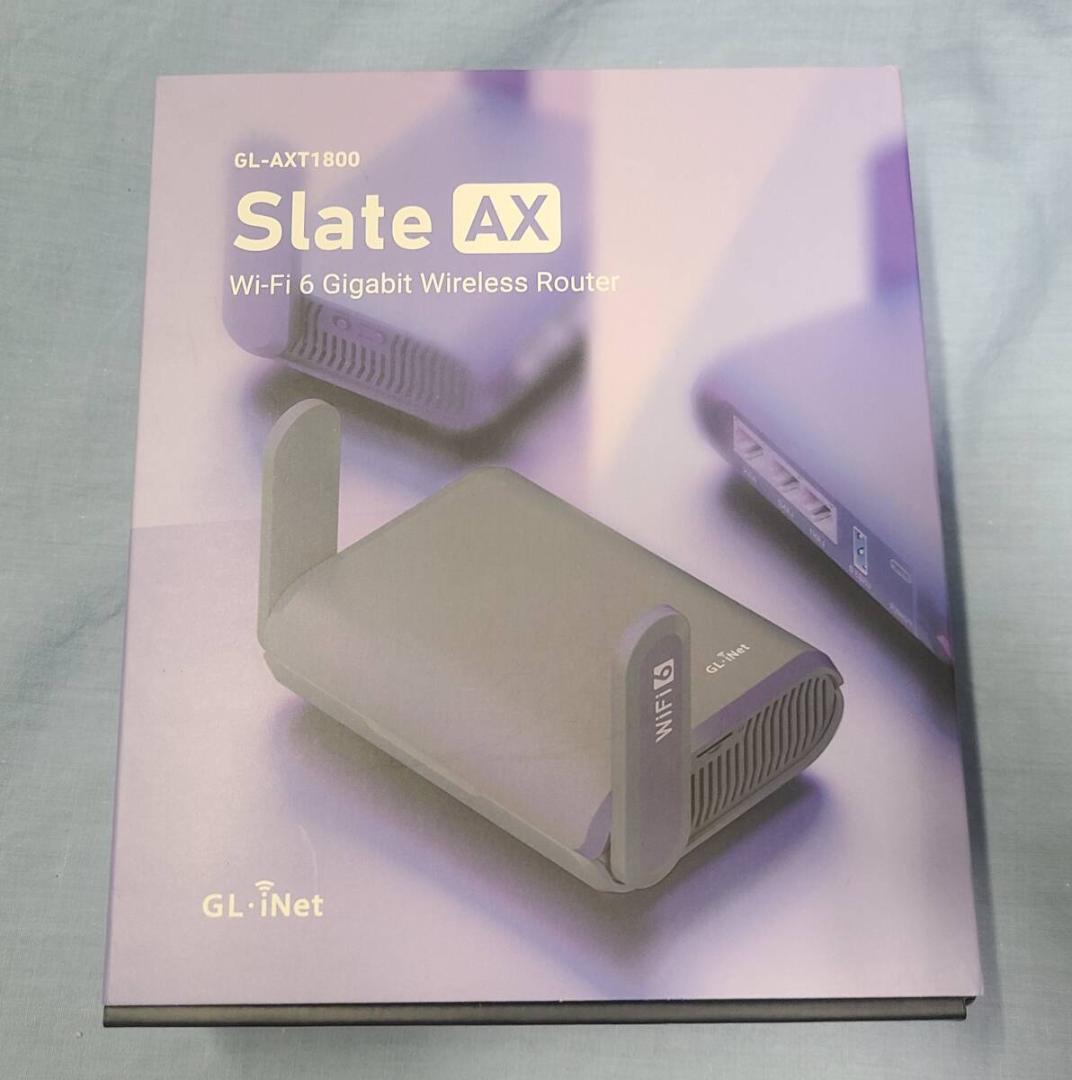 GL.iNet GL-AXT1800(Slate AX) WiFi6小型ルーター