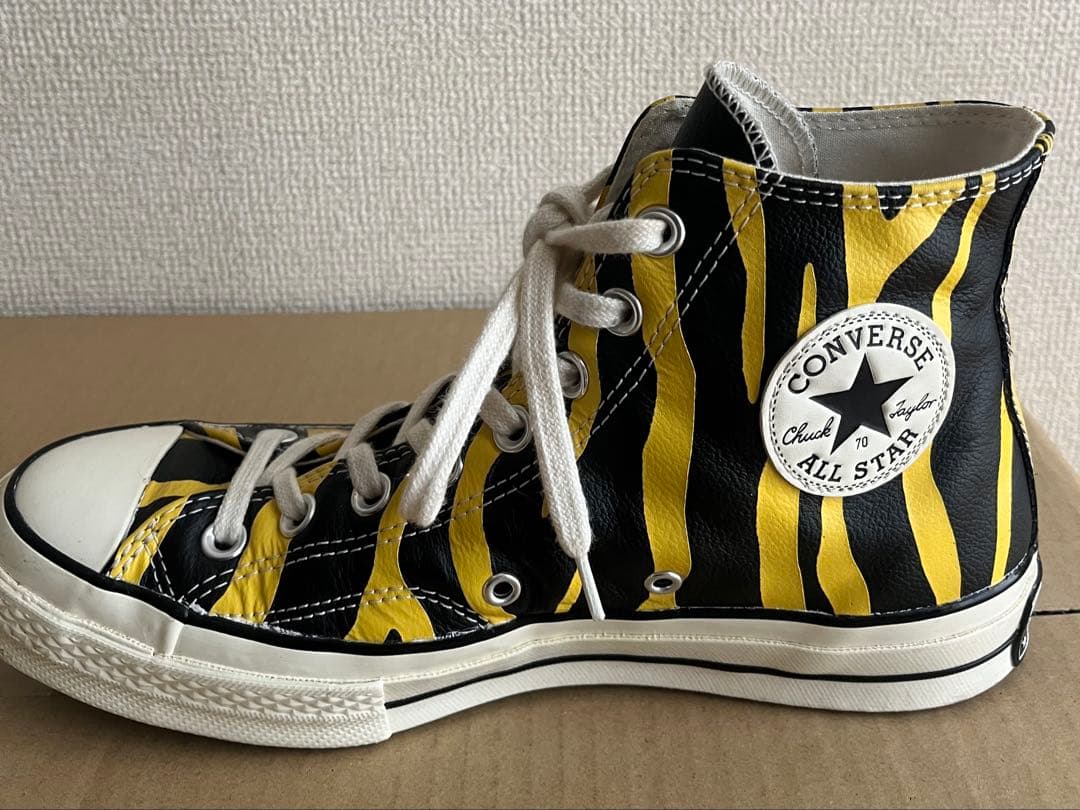 コンバース　オールスター　チャックテイラー　CT70 レザー　25.5 タイガー