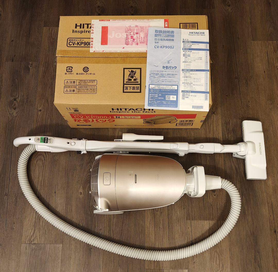 超美品 HITACHI CV-KP900J 紙パック式クリーナー 掃除機