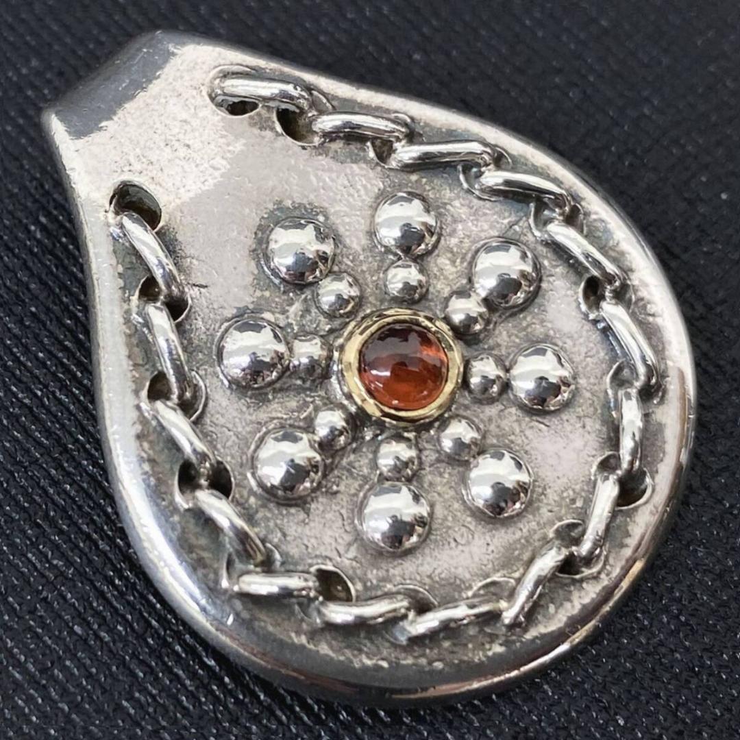 ARIZONA FREEDOM 廃盤 K18太陽神 シルバー プレートペンダント