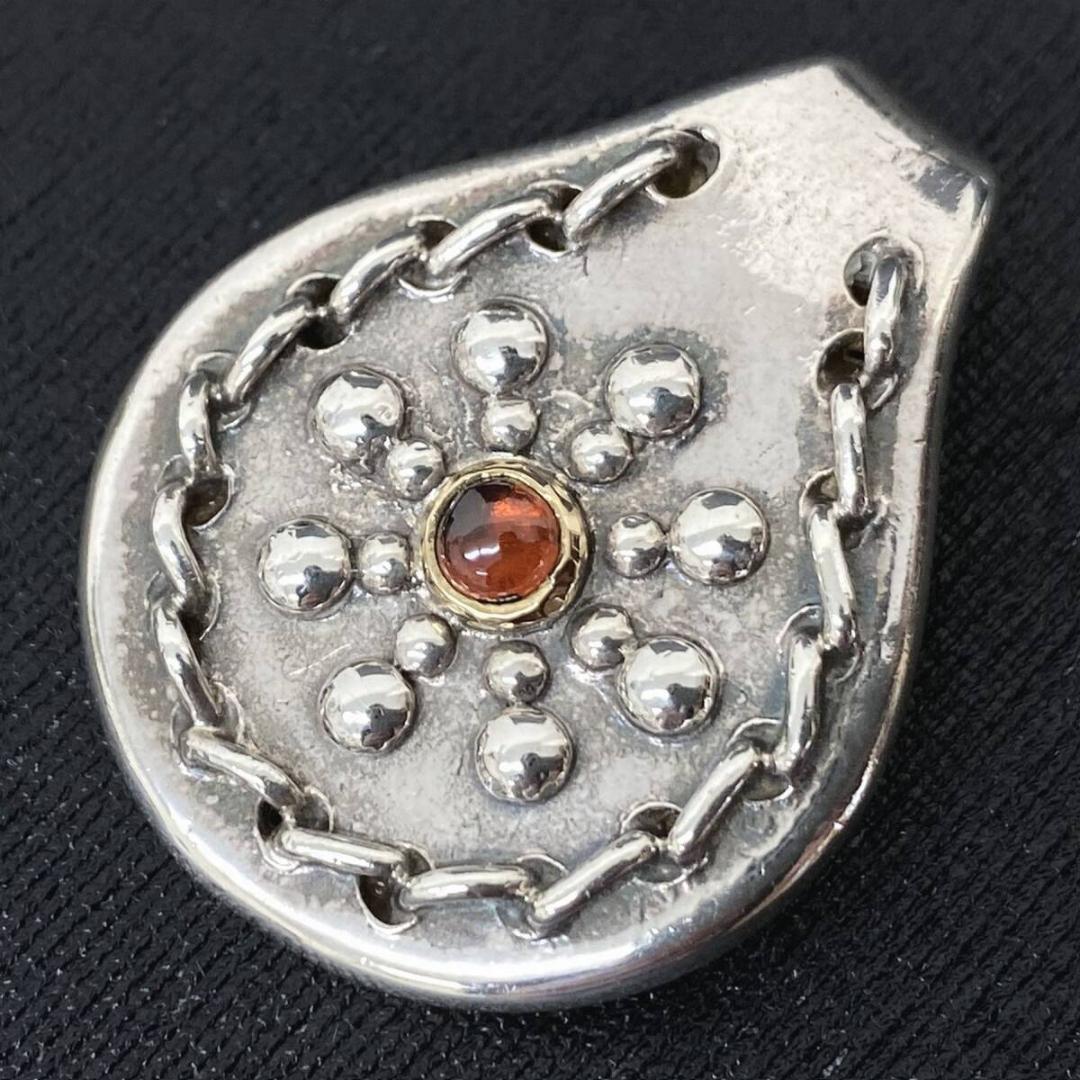 ARIZONA FREEDOM 廃盤 K18太陽神 シルバー プレートペンダント