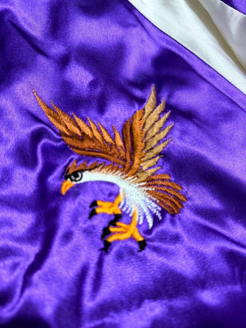 美品 日本製 90s vintage 鷲 日本限定版 スカジャン unisex