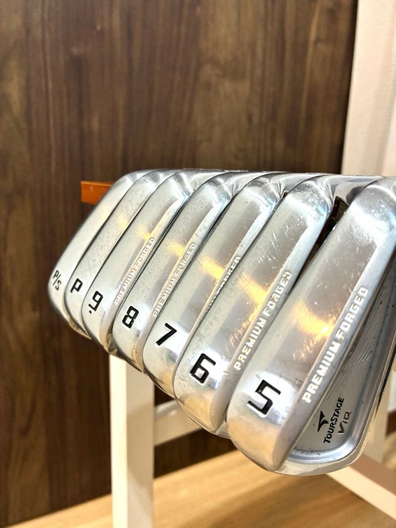 TOURSTAGE VIQ FORGEDアイアンセット7本 S右利き