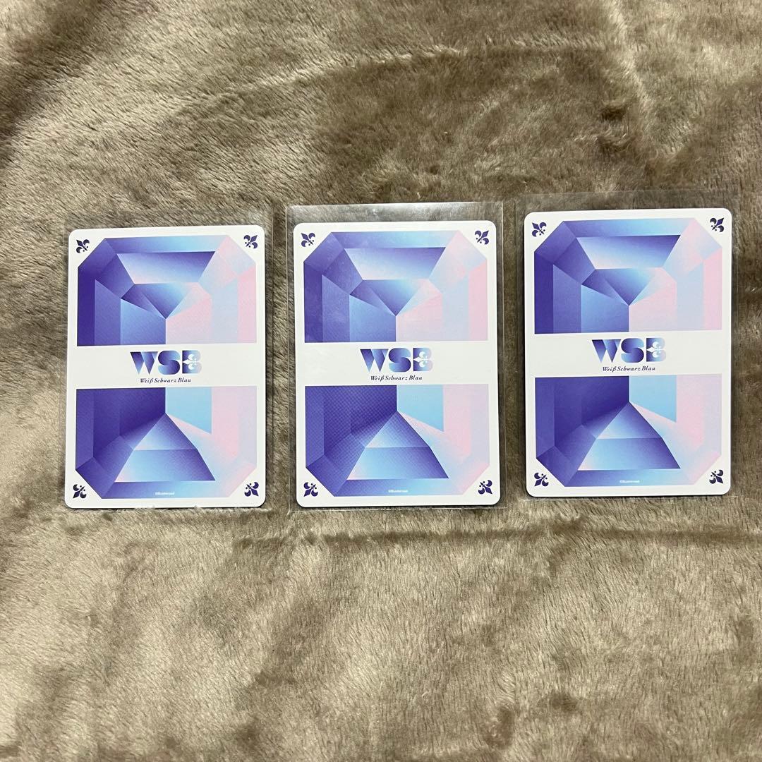 【スパーダ】ヴァイスシュヴァルツブラウ　テイルズ　箔押しサイン入り【3枚セット】