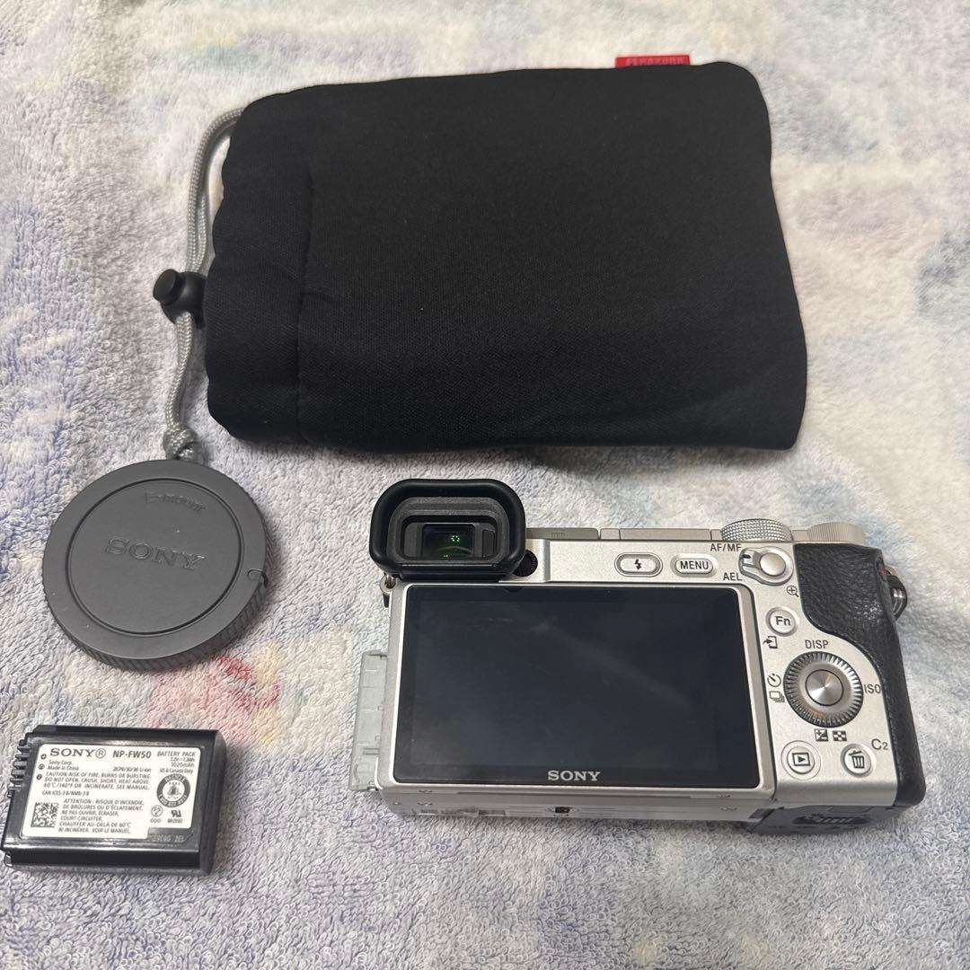 sony α6400 ボディ シルバー ILCE-6400