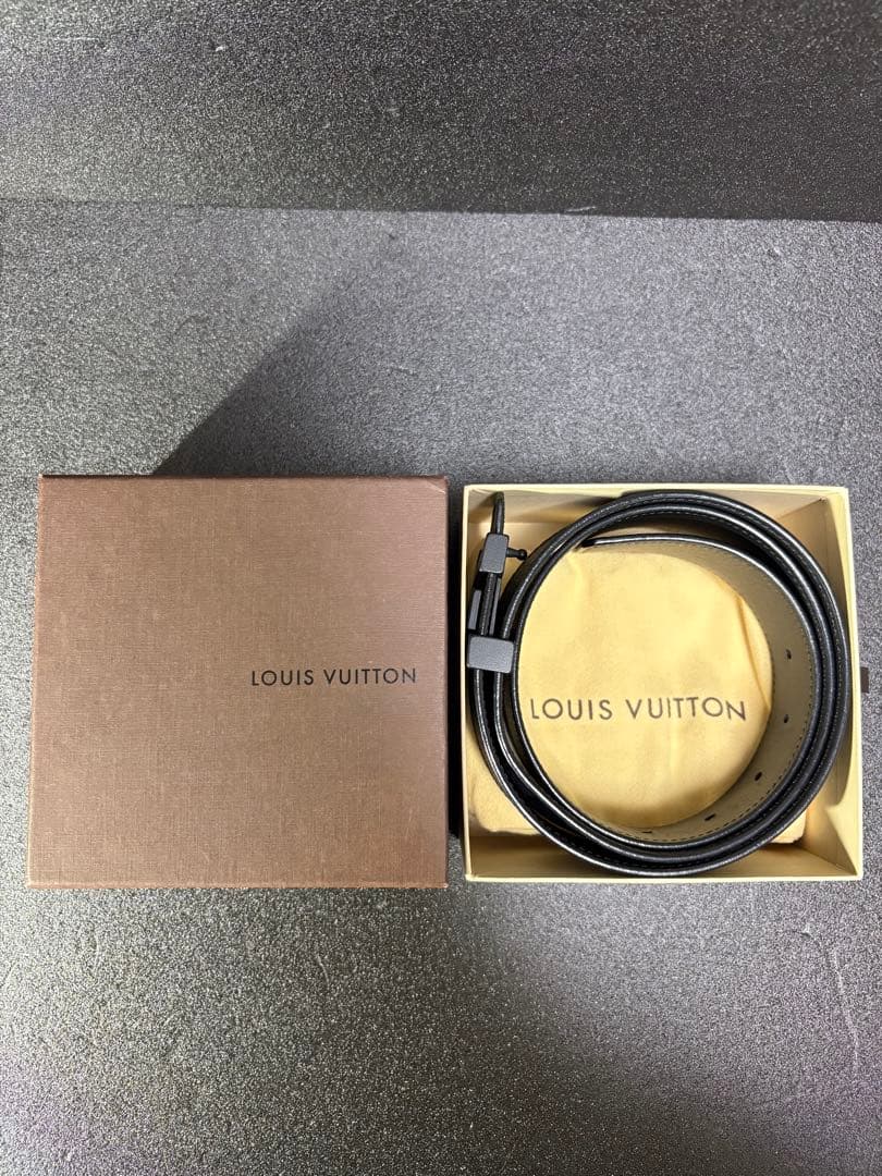 【極美品】 LOUIS VUITTON ルイヴィトンベルト LV ダミエ
