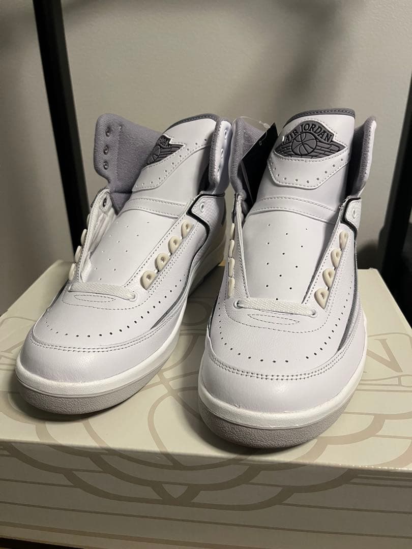 み*き様 Nike Air Jordan 2 \"White and Cement