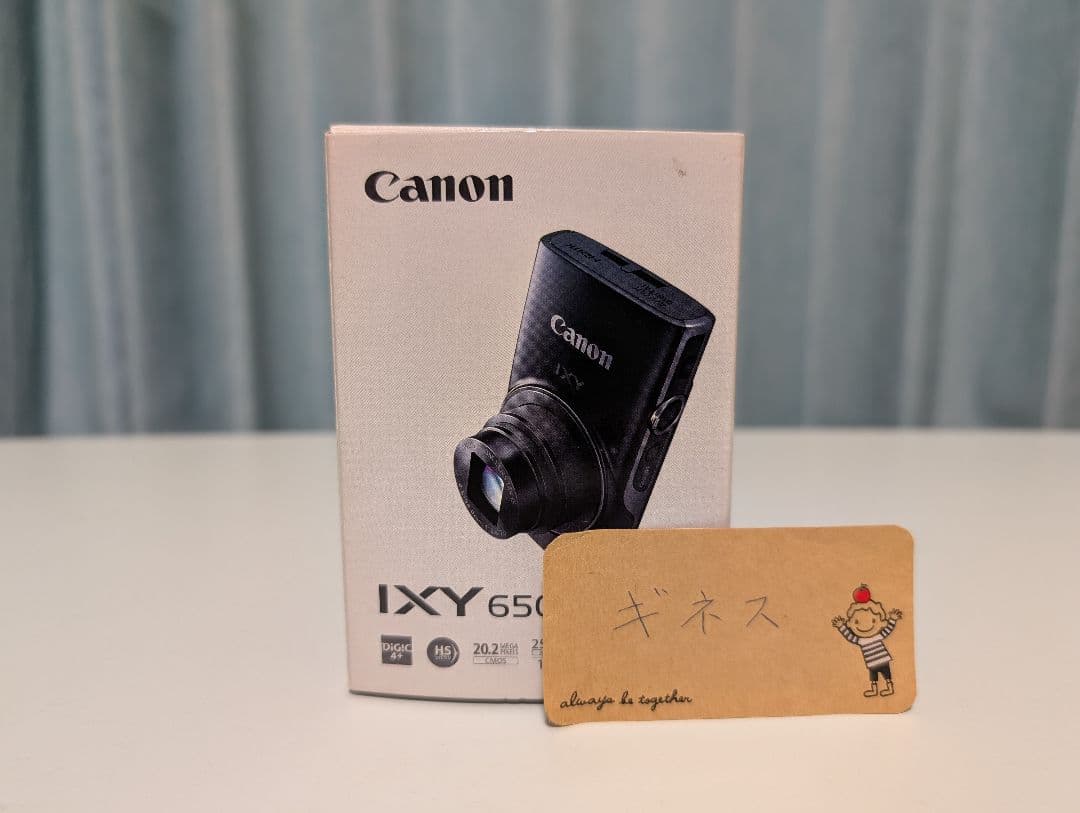 【新品未使用・店頭展示品】 Canon IXY650 シルバー