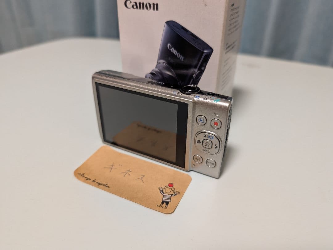 【新品未使用・店頭展示品】 Canon IXY650 シルバー