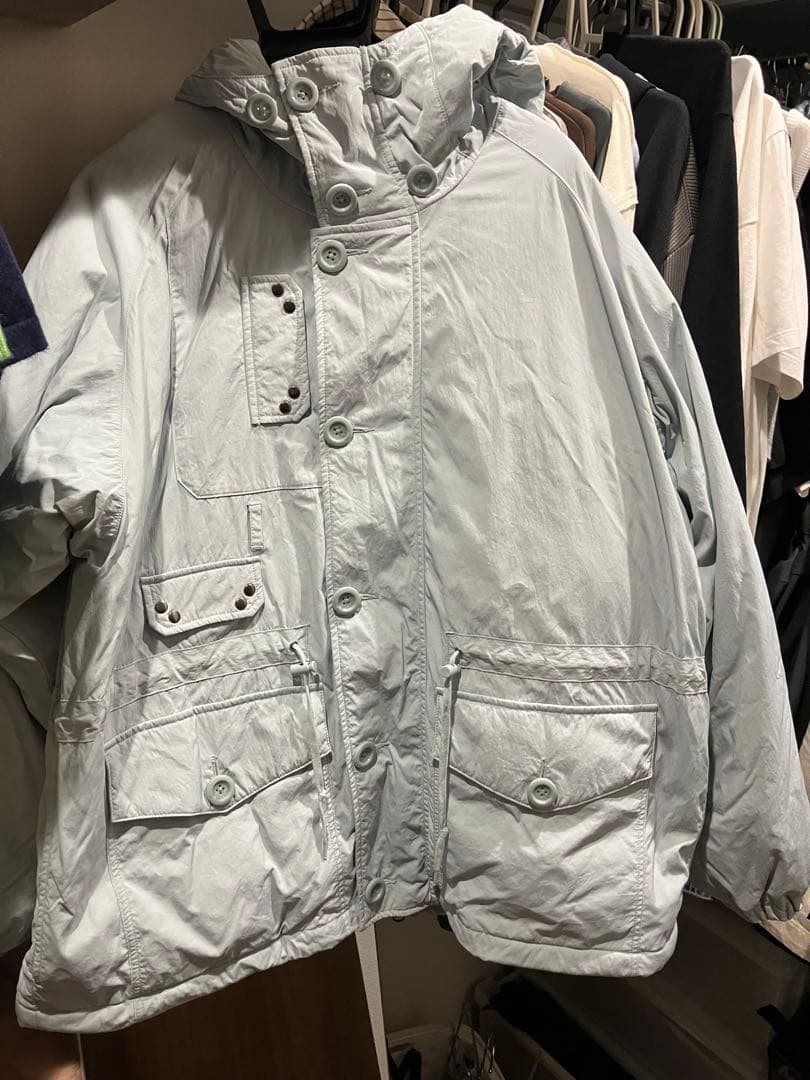 ジャケット・アウター Griffin Hartland  Navy Puff Smock