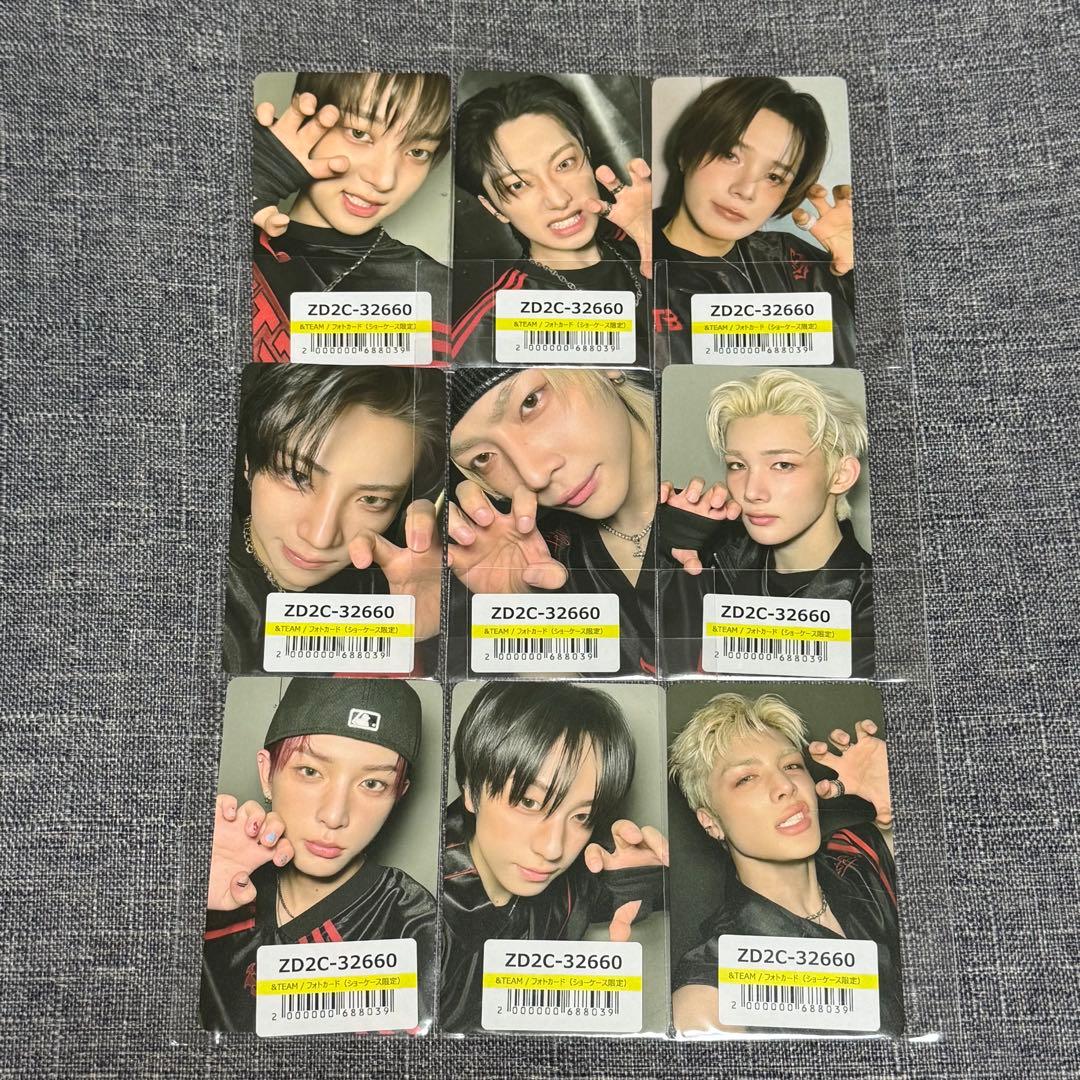 &TEAM BTL ウィバショ ユニバ 特典 コンプセット 18枚