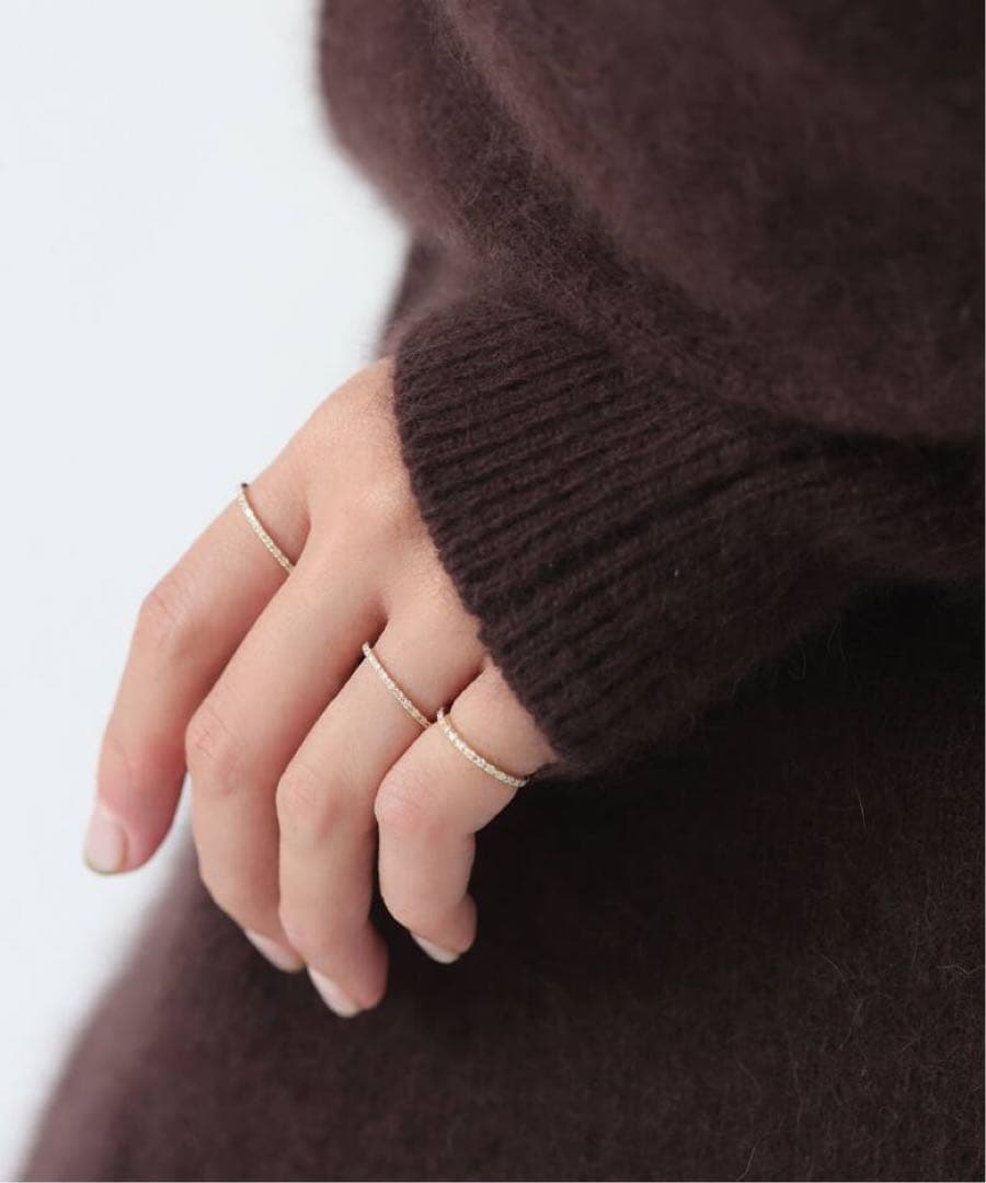 Lilas フルエタニティーダイヤリング　7号