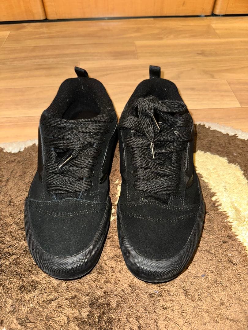 【美品】VANS KNU SKOOL オールブラック 29cm US企画