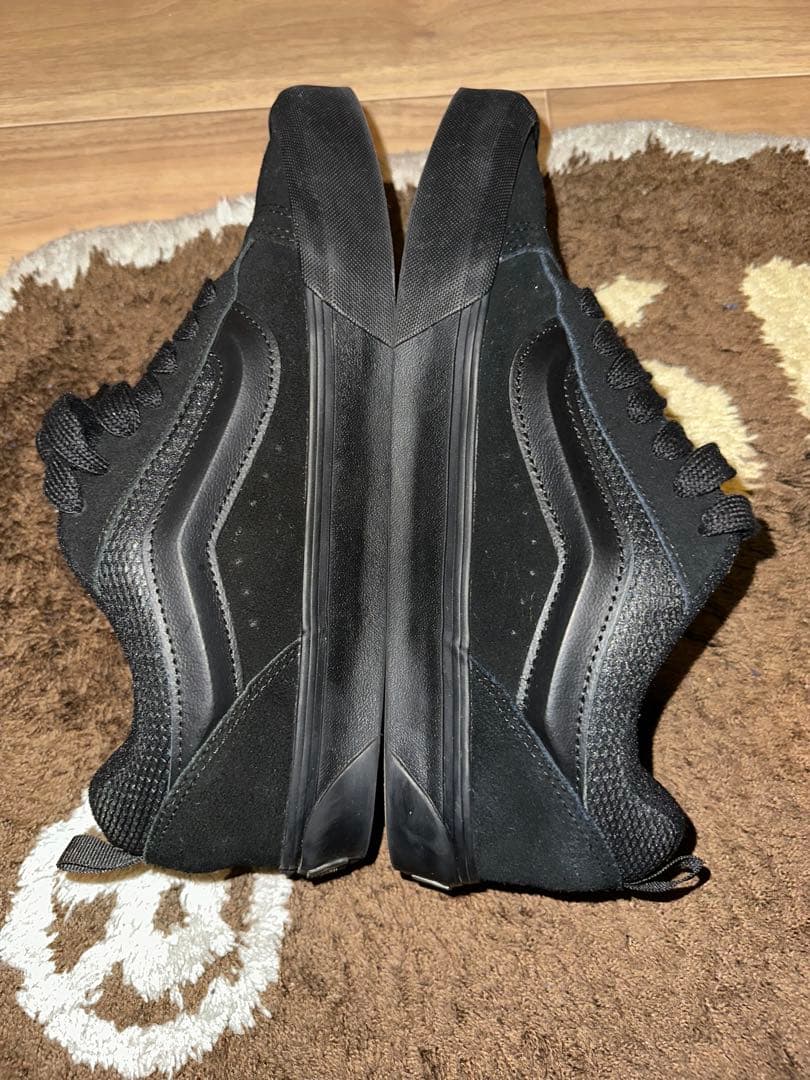 【美品】VANS KNU SKOOL オールブラック 29cm US企画