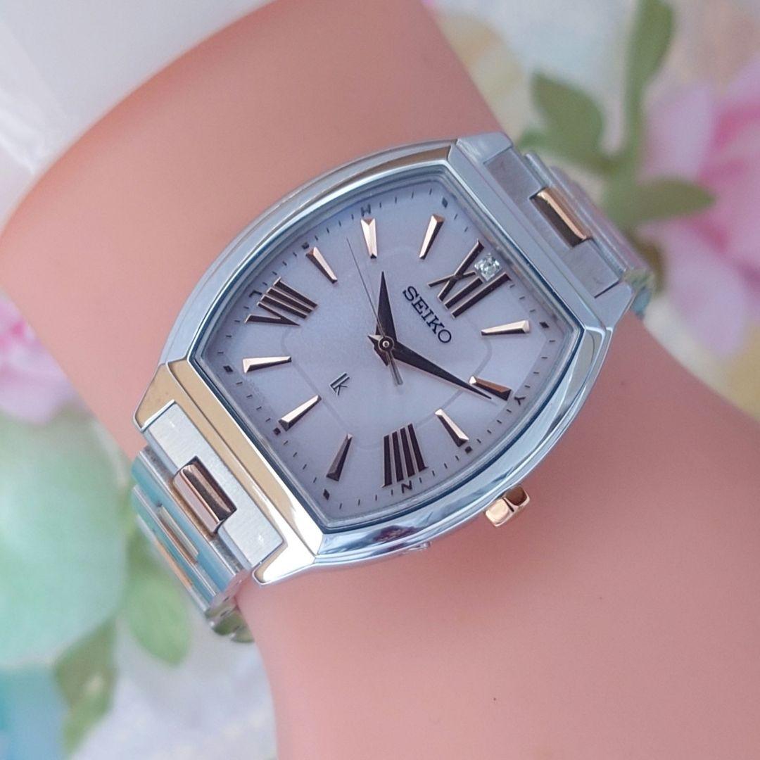 値下げ中❗セイコーLUKIA SEIKOルキア 3B51-0AM0電波ソーラー