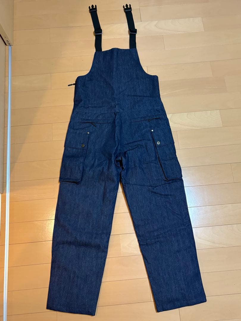 スノボウェア　オーバーオール　DOOK ダークブルー