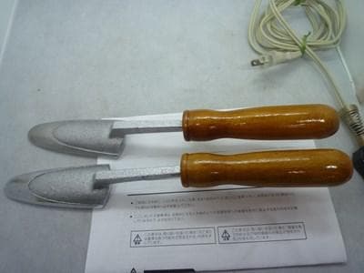 やんちゃん。　タキイ　電化鏝　和裁こて　和裁コテ　　鏝２本付