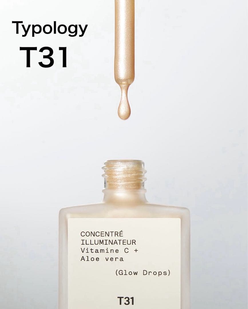 【新品未開封】Typology T31 ティポロジーグロウドロップス(ポーチ付)