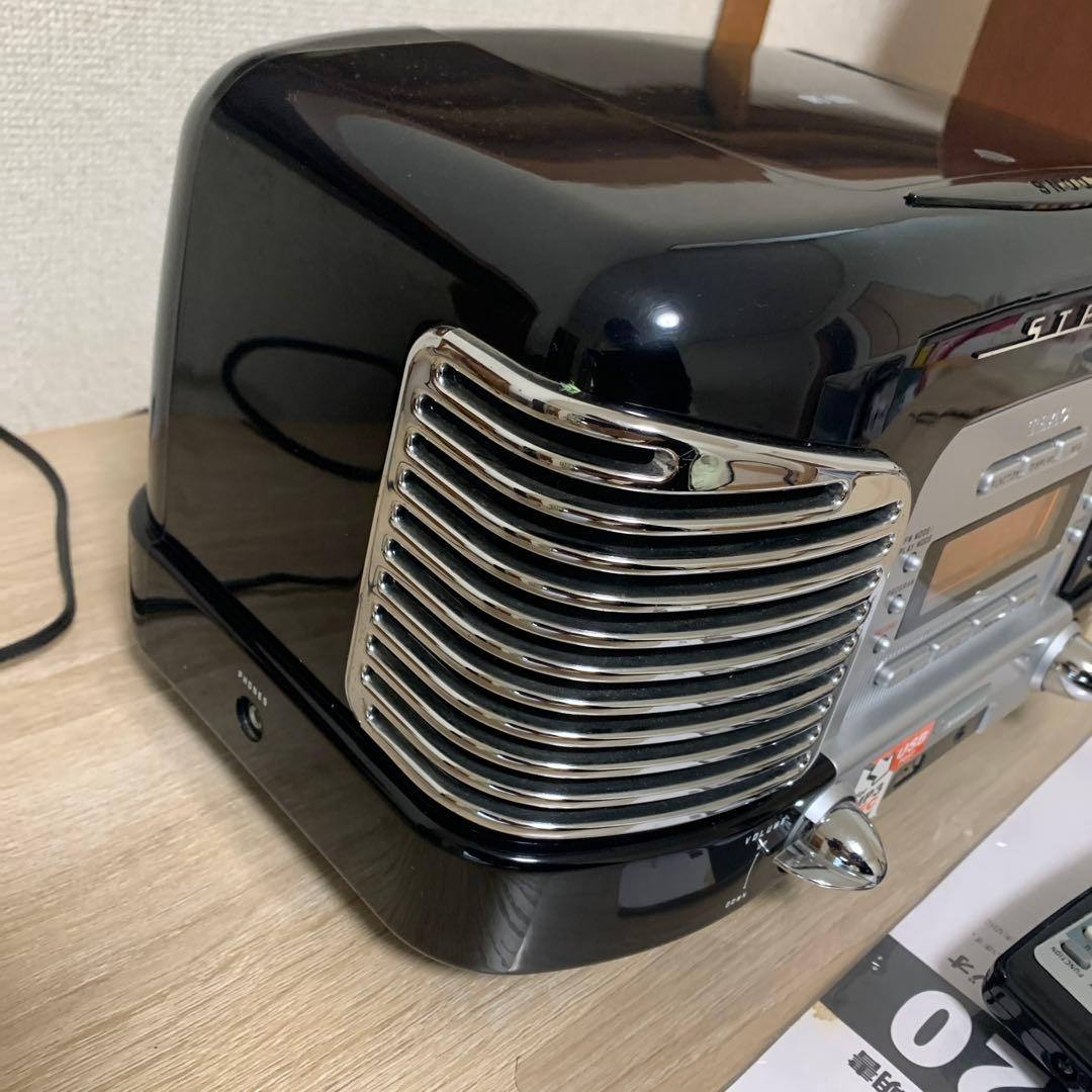 希少 TEAK レトロ CDラジオプレーヤー(本体美品ですが、、、 CD不可)