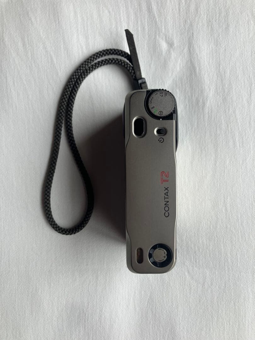CONTAX T2 コンパクトフィルムカメラ シルバー
