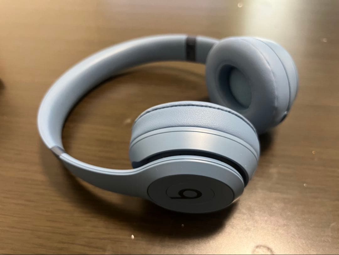 極美品　Beats Solo4 ブルー　ヘッドホン