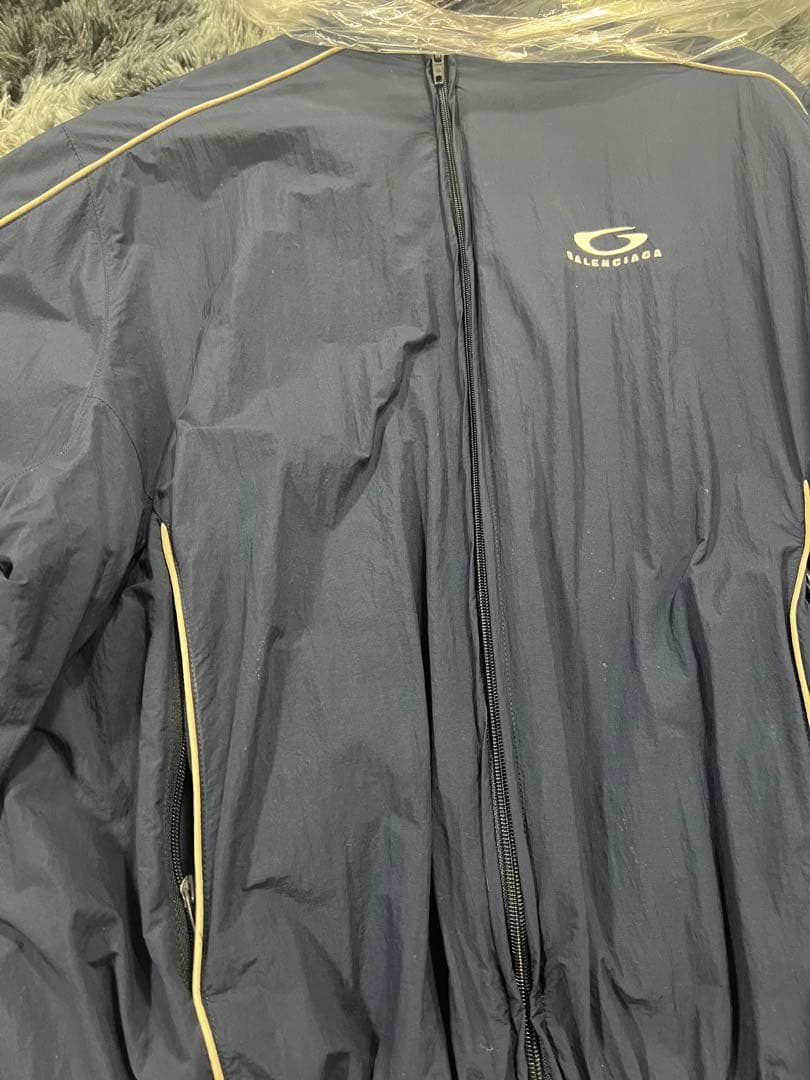 24AW Balenciaga トラック テクスチャード ジャケット