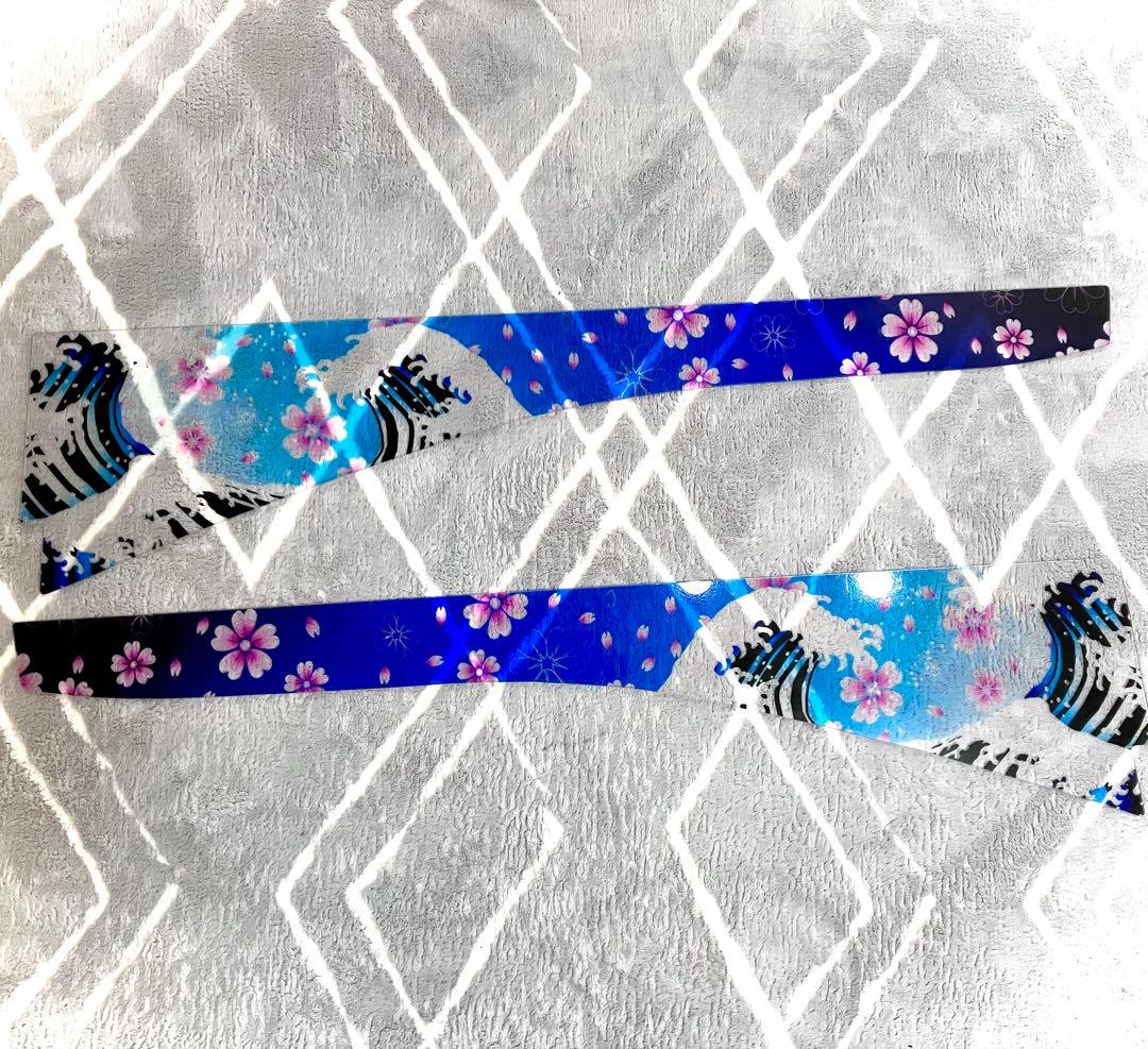 八*樫様 セール❗️両面✨荒波&桜✨スケルトン✨いすゞ✨ファイブスターギガ✨ウイ