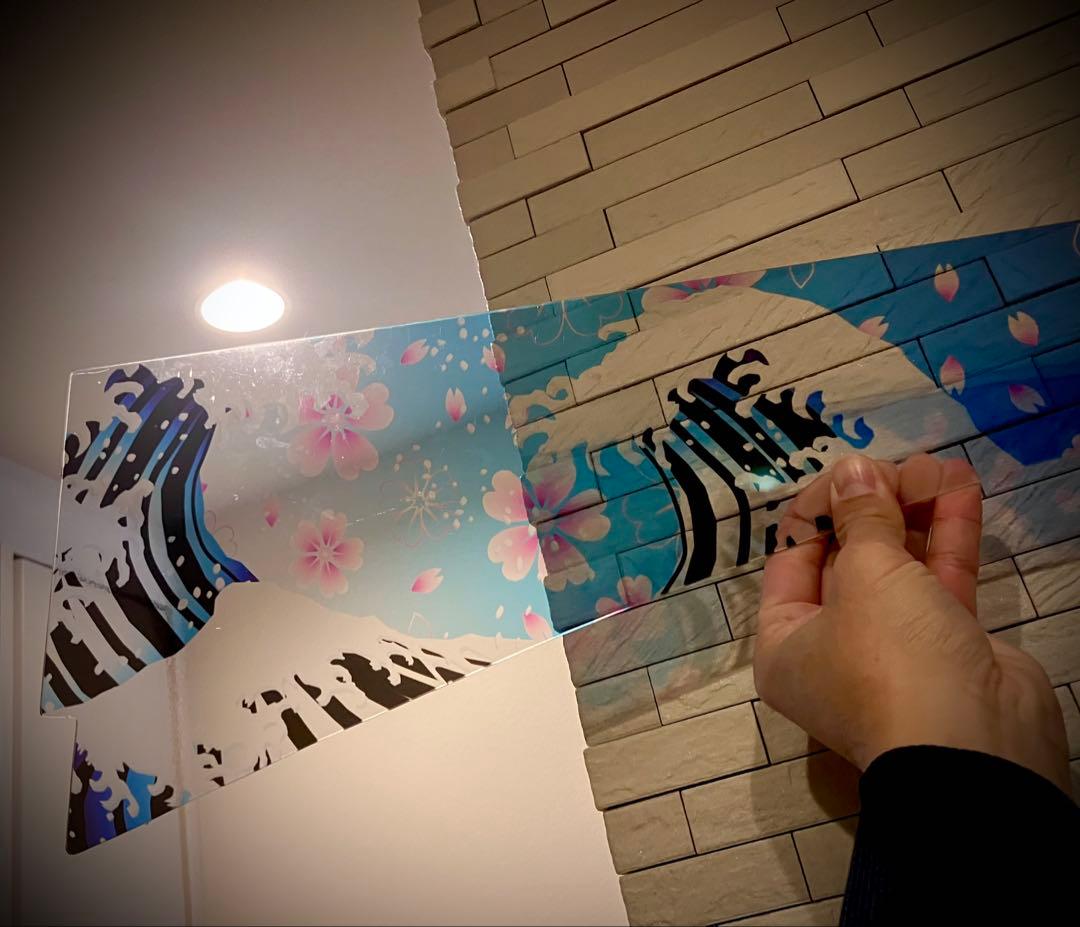 八*樫様 セール❗️両面✨荒波&桜✨スケルトン✨いすゞ✨ファイブスターギガ✨ウイ