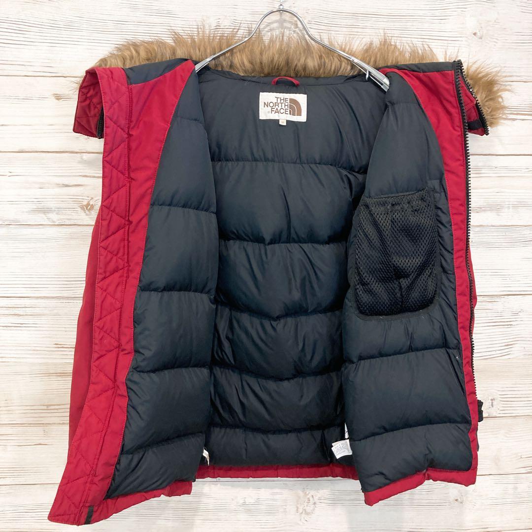 The North Faceザノースフェイス☆モッズコート 95 Mレッド