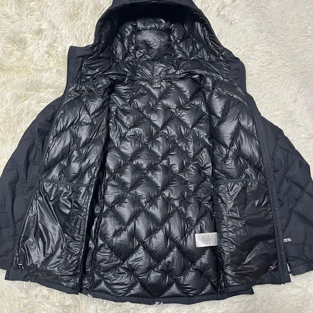 モンベル イグニスダウン パーカ 1000FP Women's S ブラック