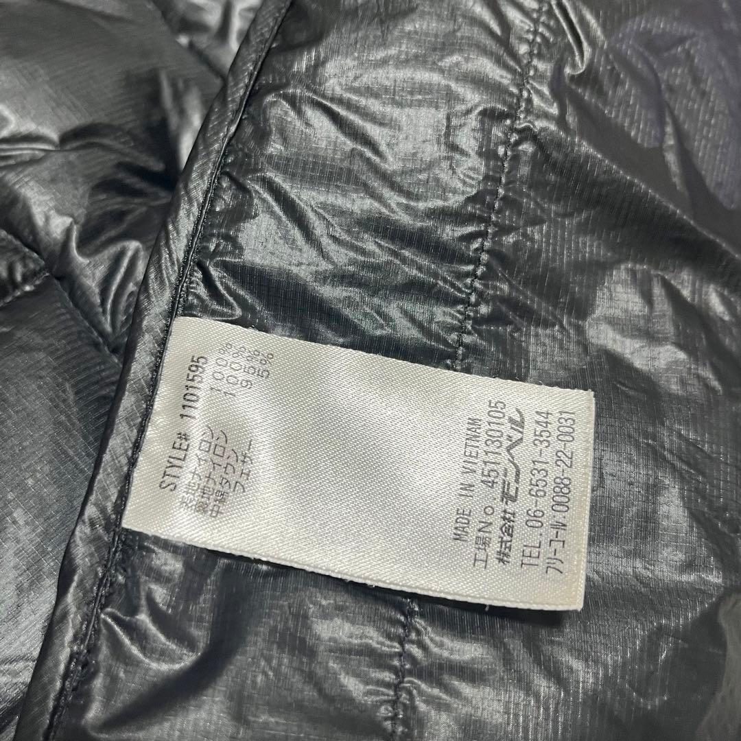 モンベル イグニスダウン パーカ 1000FP Women's S ブラック