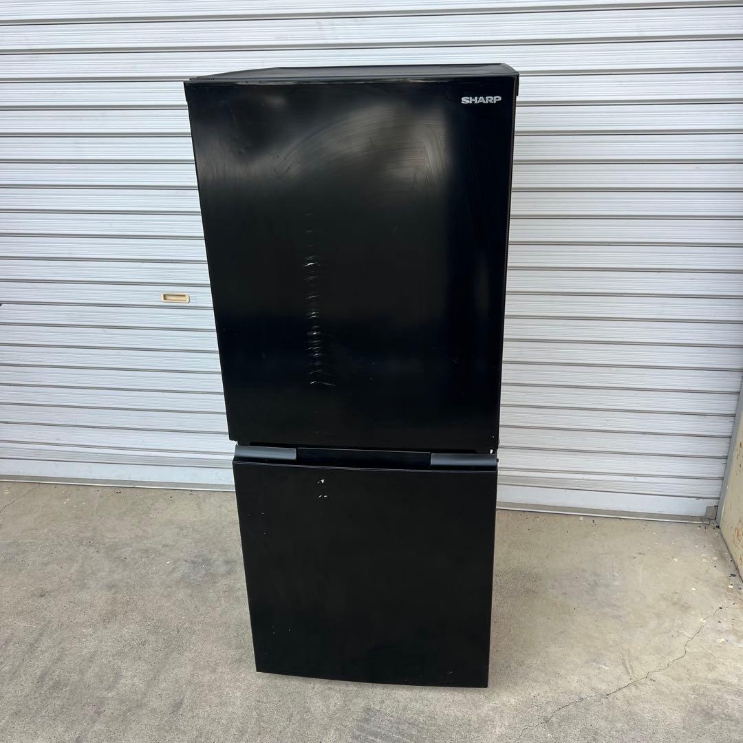 送料込★シャープ2ドア冷蔵庫 SJ-15E2-B 152L 2023年製