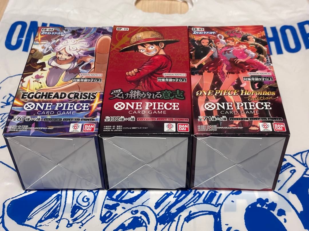 ワンピースカード 受け継がれる意志ヒロインズエディション エッグヘッド 1BOX