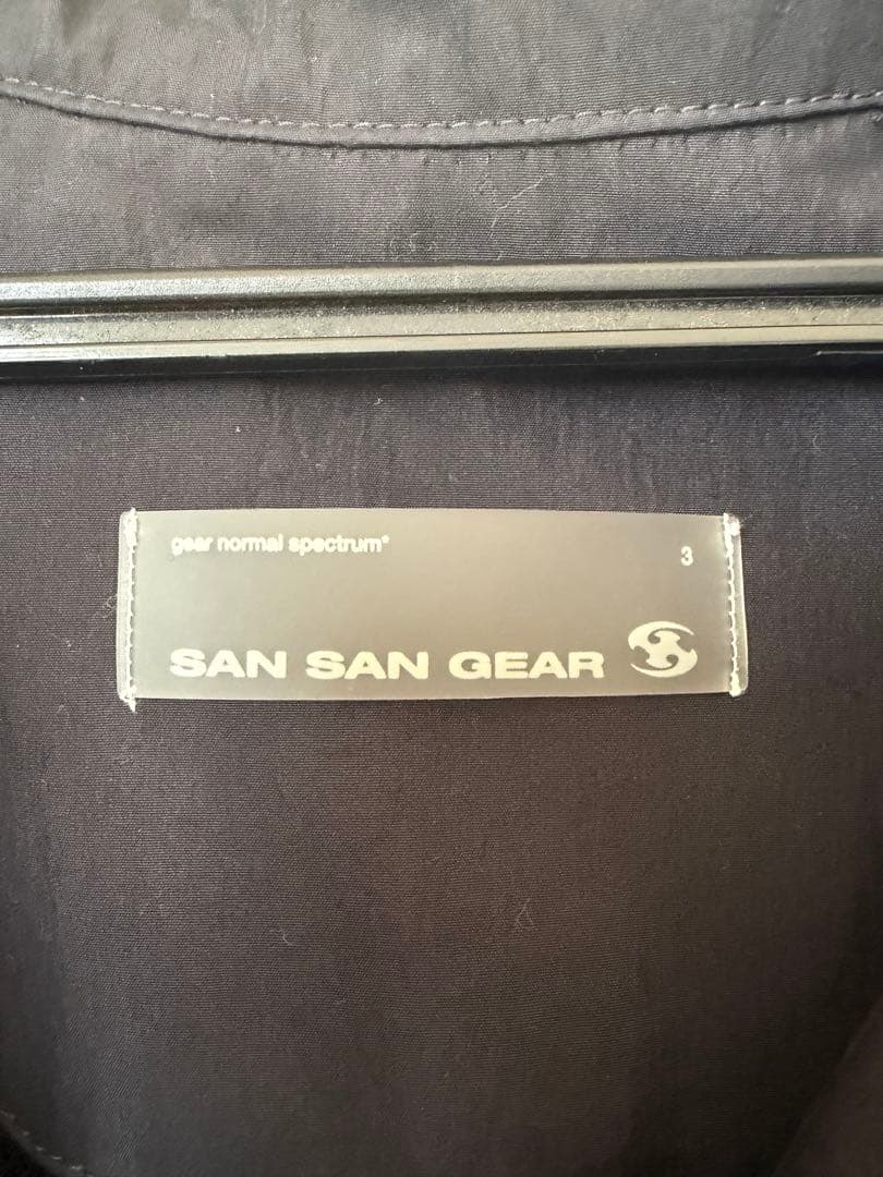 sansangearブラック ナイロンジャケット サイズ3