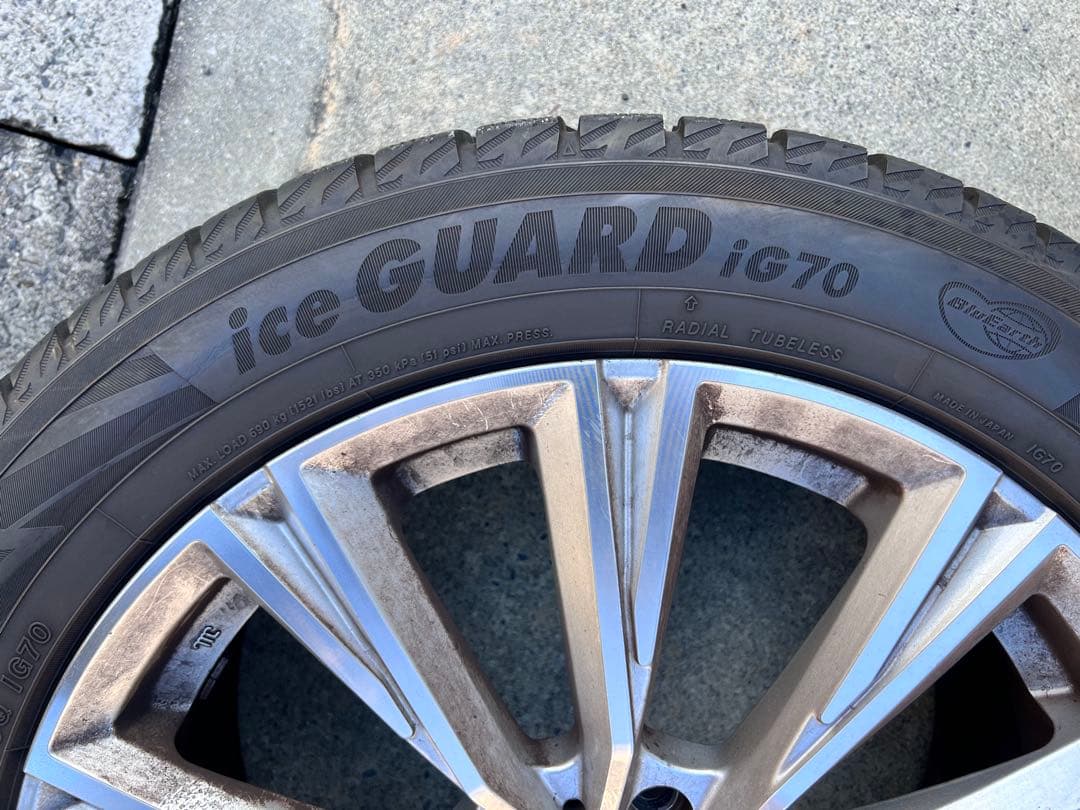 売切  F48 X1 ヨコハマ iG70 アイスガード スタッドレス 18