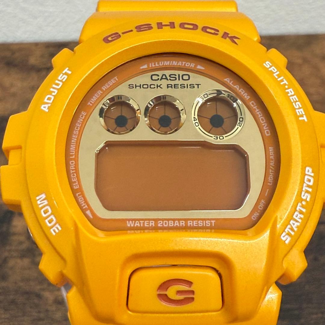 カシオ ジーショック G-SHOCK DW-6900SB イエロー 腕時計