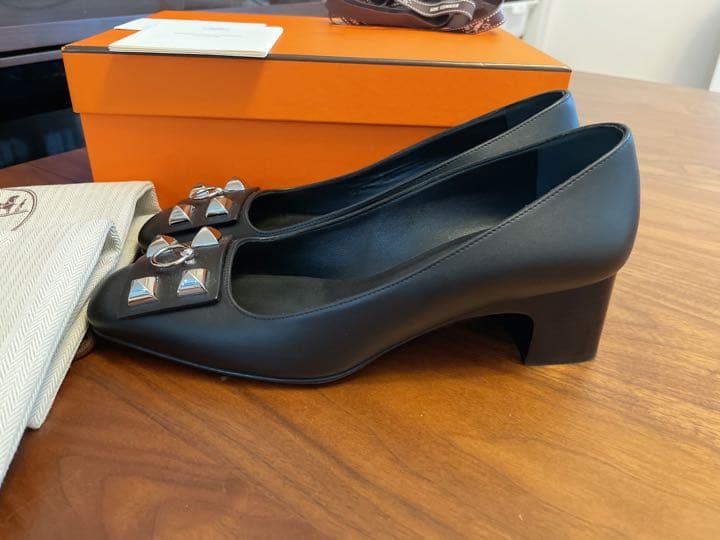 美品 エルメス　コリエドシアン　パンプス　モカシンパリ　ローファー　ロワイヤル